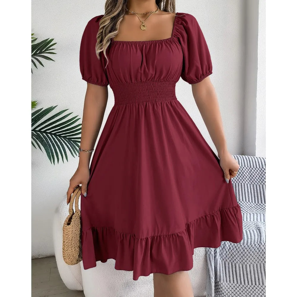 Timeless Ruffle Dress