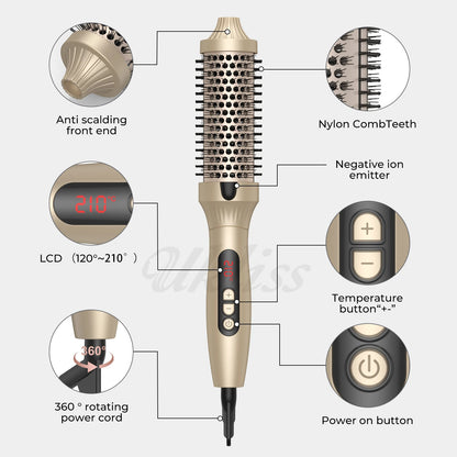 LuxeCurl - Negative Ion Brush