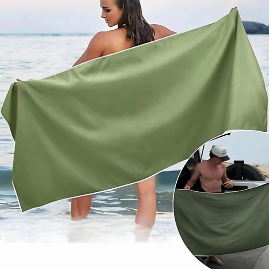 MagnetWave Beach Towel