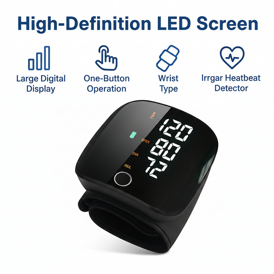 HealthSense - Wrist BP Monitor