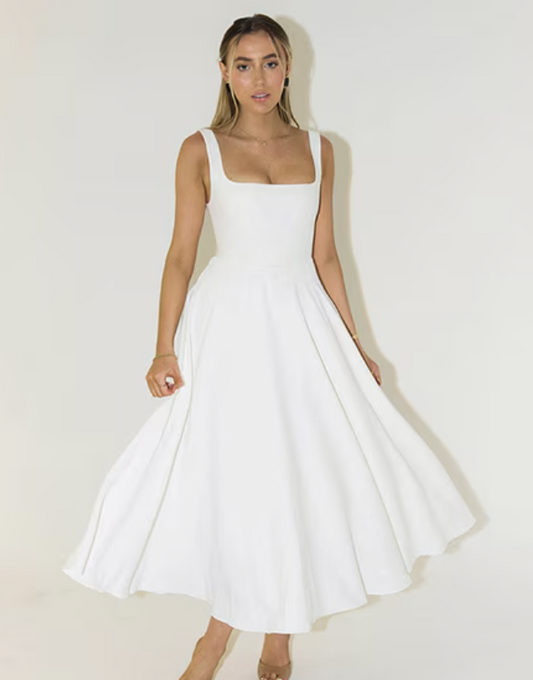 Sunlit Elegant Dress