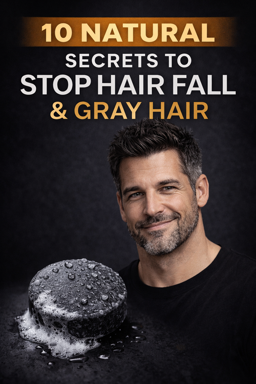 FREE 10 Natural Secrets to Stop Hair Fall & Gray Hair