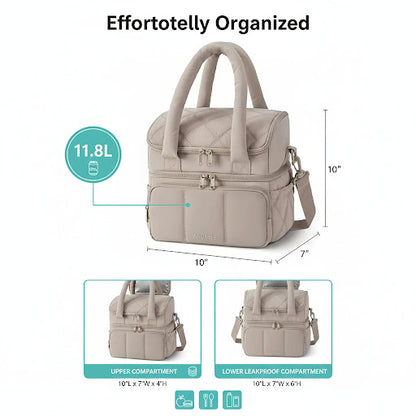 AiryTote - Double Deck lunch bag
